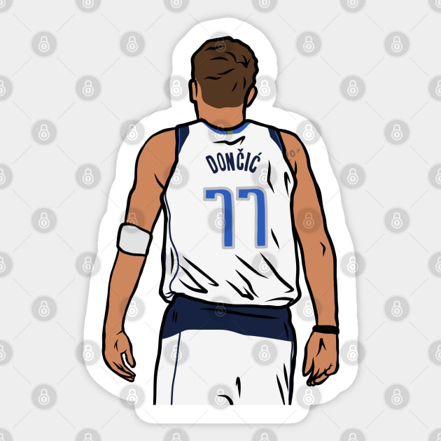 Luka Back-To Sticker by rattraptees